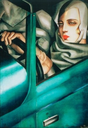 Tamara ŁEMPICKA (1898 - 1980), Bugatti Blue, 2015