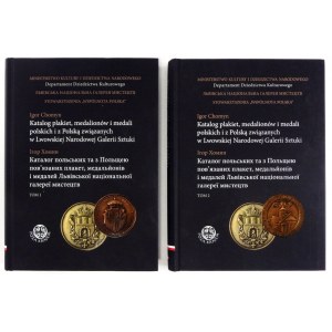 CHOMYN I. – Katalog plakiet, medalionów i medali polskich i z Polską związanych w Lwowskiej Narodowej Galerii Sztuki.