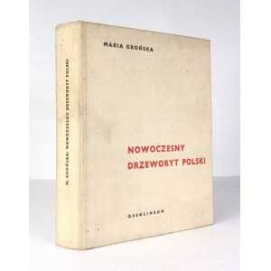 GROŃSKA Maria - Nowoczesny drzeworyt polski (do 1945 roku).