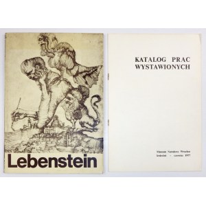 Jan Lebenstein - katalog wystawy 1977