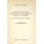 Katalog wystawy malarstwa polskiego XVIII-XX w.
