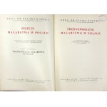 KOPERA Feliks - Dzieje malarstwa w Polsce. T. 1-3. Kraków [1925-1929]. Trzaska, Evert i Michalski. 4, s. VII, [1],...