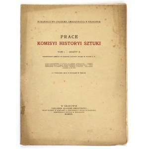 PRACE Komisyi Historyi Sztuki. T. 1, z. 2. 1919