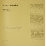JAKIMOWICZ Irena - Stefan Suberlak. Warszawa 1963. Wyd. Artyst.-Graf. 8, s. [8], tabl. 12....