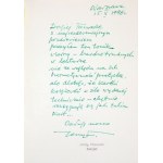 FICOWSKI Jerzy - Inicjał. Wiersze. Obrazy Jacka Sienickiego. Łowicz 1994. Galeria Browarna. 16d, s. 109, [32]....