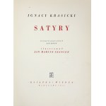 KRASICKI Ignacy - Satyry. Ilustr. Jan Marcin Szancer.