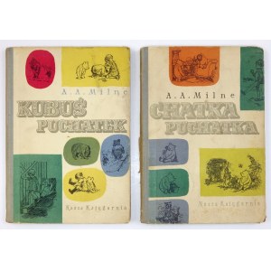 MILNE A[lan] A[lexander] - Kubuś Puchatek. Przekład Ireny Tuwim. Warszawa 1954. Nasza Księgarnia. 8, s. 133, [2]...