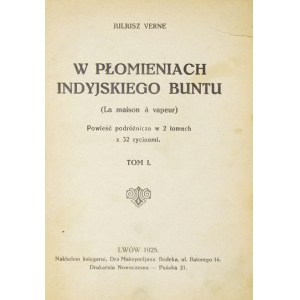 VERNE Juljusz - W płomieniach indyjskiego buntu. 1925