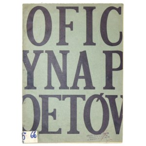 Oficyna Poetów. Kwartalnik. Nr 1. 1966.