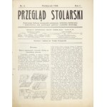 PRZEGLĄD Stolarski. R. 1, nr 4: X 1908