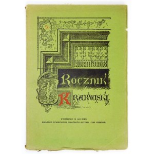 ROCZNIK Krakowski. T. 5. 1902