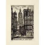 Album 12 oryginalnych akwafort przedstawiających Frankfurt nad Menem