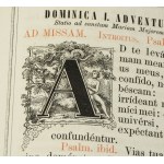 Missale Romanum ex decreto Sacrosancti Concilii Tridentini, [Mszał Rzymski]