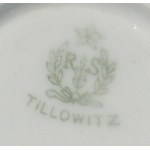 Konfiturówka 1 + 5szt. Tillowitz (Tułowice) [porcelana]