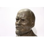 Lenin – biust z brązu, Johannes Friedrich Rogge 1959r.