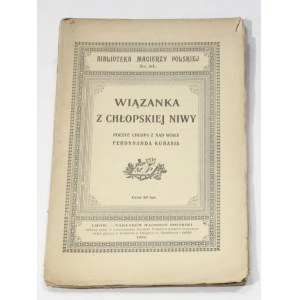 Ferdynand Kuraś, Wiązanka z chłopskiej niwy Poezje chłopa znad Wisły