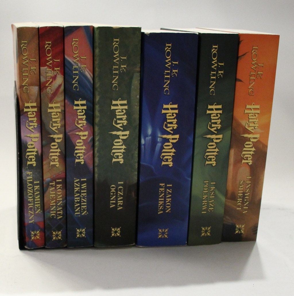 J. K. Rowling Harry Potter – komplet [I wydanie] - Aukcja internetowa ...