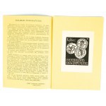 Exlibrisy numizmatyczne. Wystawa z kolekcji Józefa Tadeusza Czosnyki, Nowa Sól 1988r., tablice z 5 royginalnymi exlibrisami