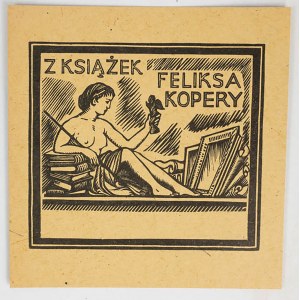 Exlibris Z książek Feliksa Kopery