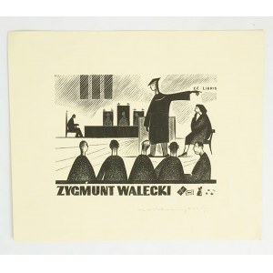 BARYLSKI Wojciech - exlibris Zygmunt Walecki