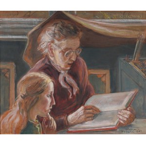 Wlastimil HOFMAN (1881-1970), Ada czytająca (1961)