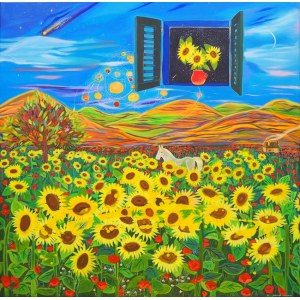 Michalina Czurakowska, Sunflowers, 2018.