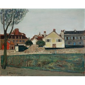 Joseph Pressmane (1904 Beresteczko- 1967 Paryż), Pejzaż miejski