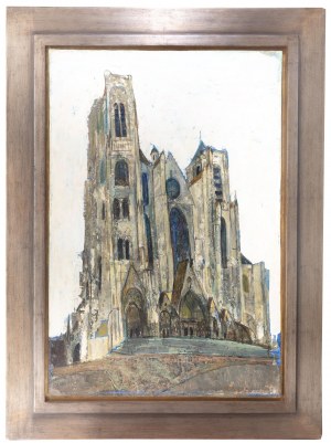 Joseph Pressmane (1904 Beresteczko- 1967 Paryż), La cathédrale de Bourges