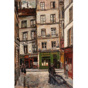 Nathan Grunsweigh (1883 Kraków - 1956 Paryż), Rue du Figuier w Paryżu