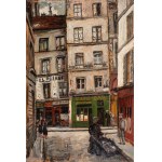 Nathan Grunsweigh (1883 Kraków - 1956 Paryż), Rue du Figuier w Paryżu