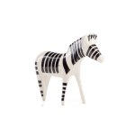 Figurka Zebra - Zakłady Porcelany i Porcelitu Chodzież