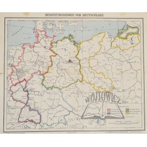 (STREFY okupacyjne Niemiec). Besatzungszonen von Deutschalnd.