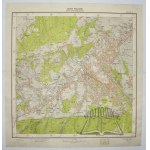 TATRY Polskie. Mapa topograficzna.