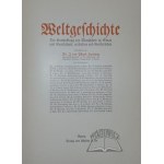 PFLUGH - Hartung J., HERRE Paul, (ULLSTEINS) Weltgeschichte. Die Entwicklung der Menschheit in Staat und Gesellschaft, in Kultur und Geistleben.