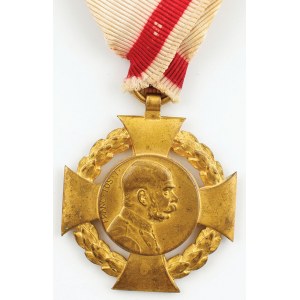KRZYŻ JUBILEUSZOWY, WOJSKOWY, Austro-Węgry, 1908