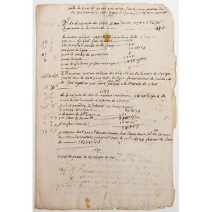 ROZLICZENIE, 1699