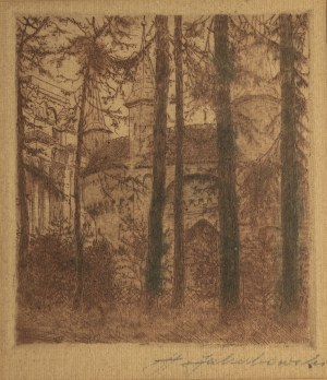 Stanisław JAKUBOWSKI (1885 - 1964), Barbakan od Plant, sprzed 1945 r.