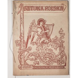 DĘBICKI Stanisław (1866 - 1924), SZTUKA POLSKA - okładka zeszytu XI