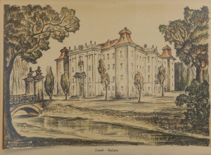 Romuald BOGACZYK (1910 - 1980), Rydzyna - Zamek