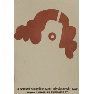 Mirosław PIOTROWSKI (1942 - 2002), 3 festiwal studentów szkół artystycznych, szsp, Nowa Ruda 19-23 czerwiec 1974