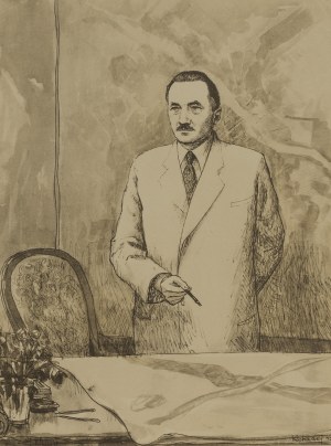 Aleksander KOBZDEJ (1920 - 1972), Budowniczy Warszawy,1952 r.