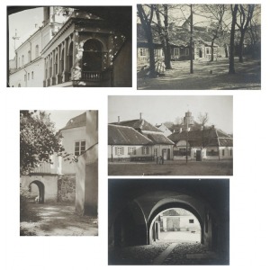 Jan BUŁHAK (1876-1950), Wilno - zestaw 5 fotografii