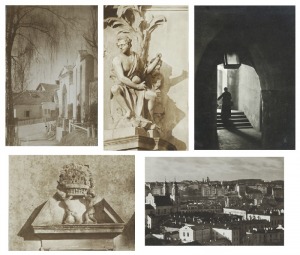 Jan BUŁHAK (1876-1950), Wilno - zestaw 5 fotografii