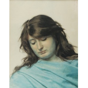 Julian FAŁAT (1853-1929), Dziewczyna, 1880