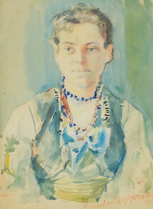 Stanisław WYSPIAŃSKI (1869-1907), Portret Zosi