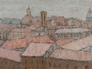 Ałła LASKOWSKA (1920-2000), Dachy miasta