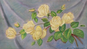 Błażej IWANOWSKI (1889-1966), Żółte róże