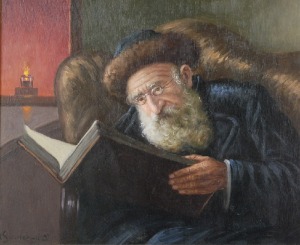 Konstanty SZEWCZENKO (1910-1991), Stary Żyd z księgą
