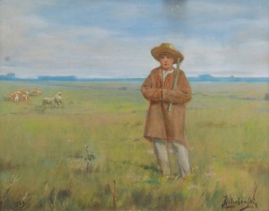 Kasper ŻELECHOWSKI (1863-1942), Pastuszek, 1929