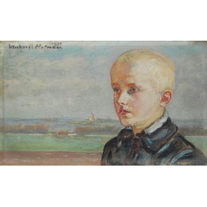 Wlastimil HOFMAN (1881-1970), Portret chłopca
